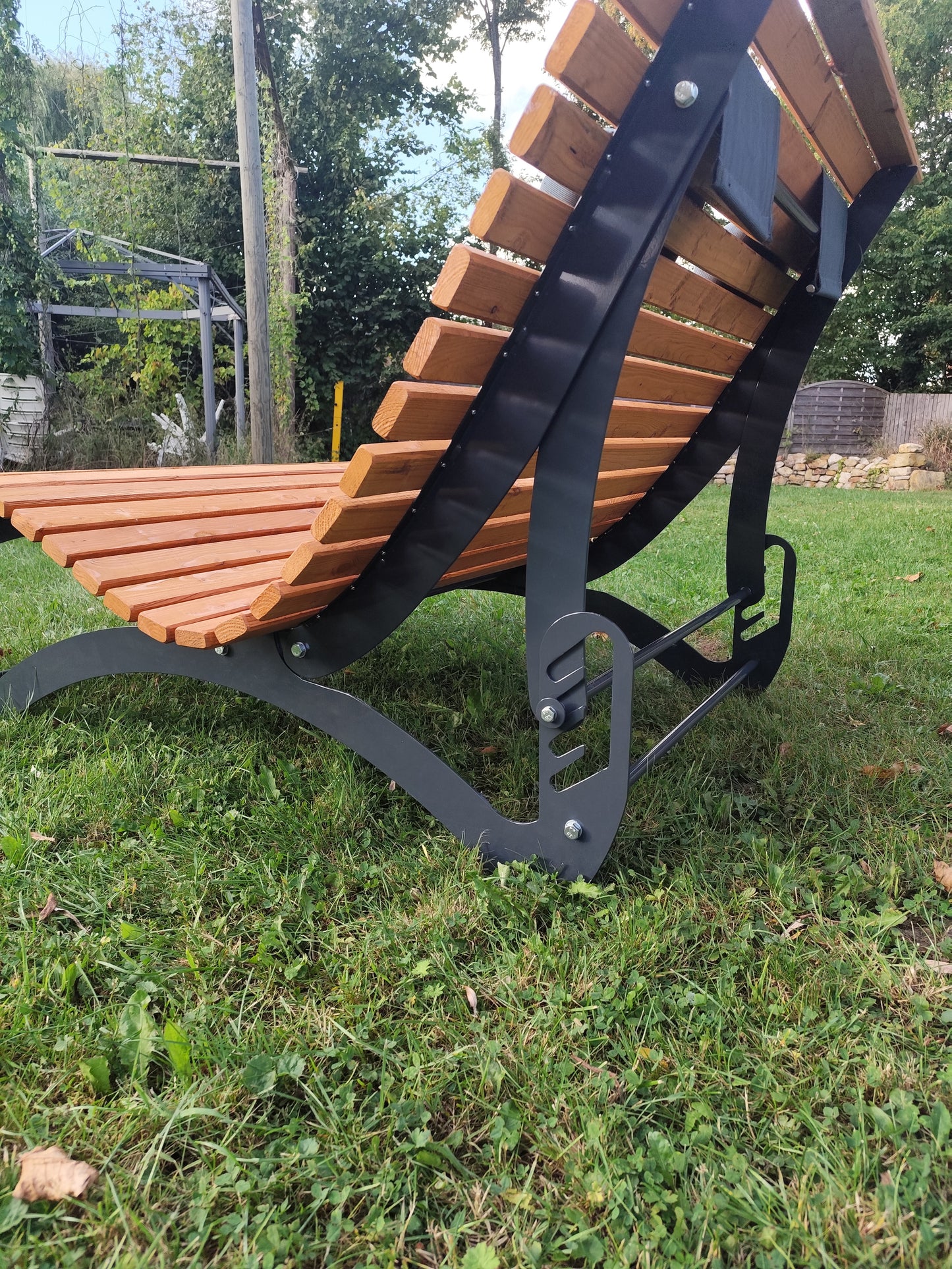Waldsofa 130 mit Rückenlehnen-verstellung